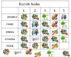 Rozvrh hodin pro denní a dálkové studium ve školním roce 2018/2019