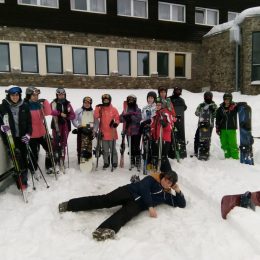 Lyžák na šumavském Zadově Lyžák na šumavském Zadově