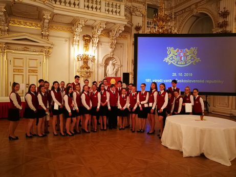 Euroškola na PRAŽSKÉM HRADĚ - oslavy 28. října