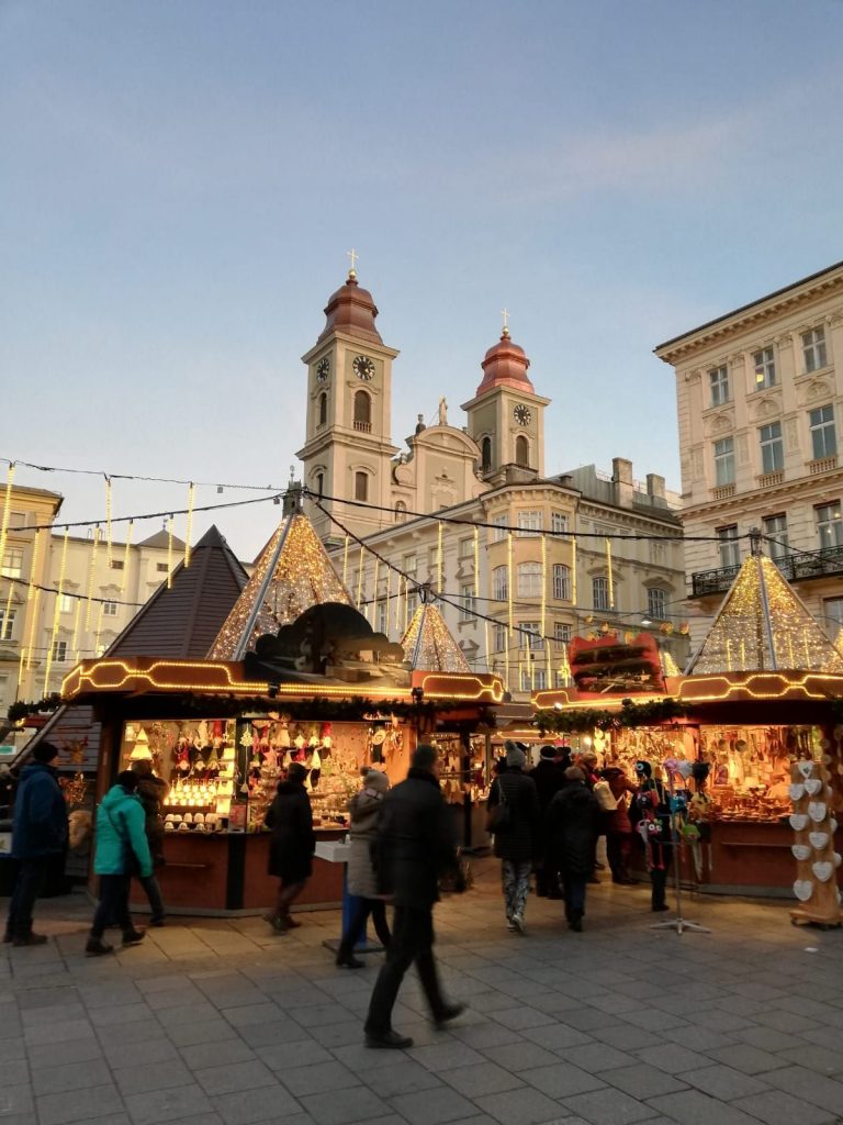 Adventní trhy - Linz