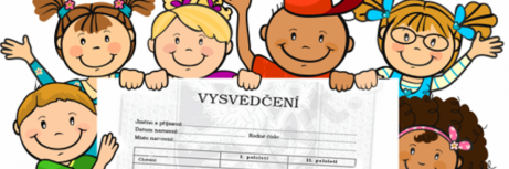 Předávání vysvědčení