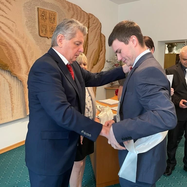 Slavnostní předávání maturitního vysvědčení