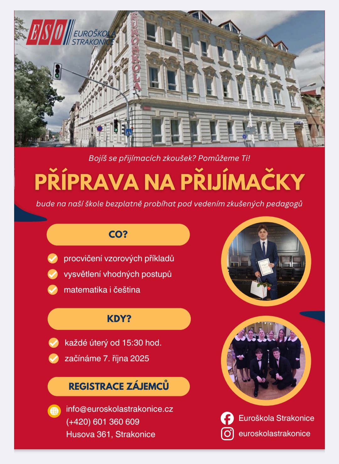 Příprava na přijímačky